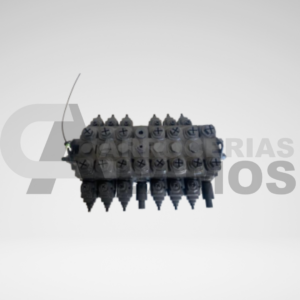 Distribuidor hidráulico para grúas HIAB REF: 4554758, repuesto original y compatible