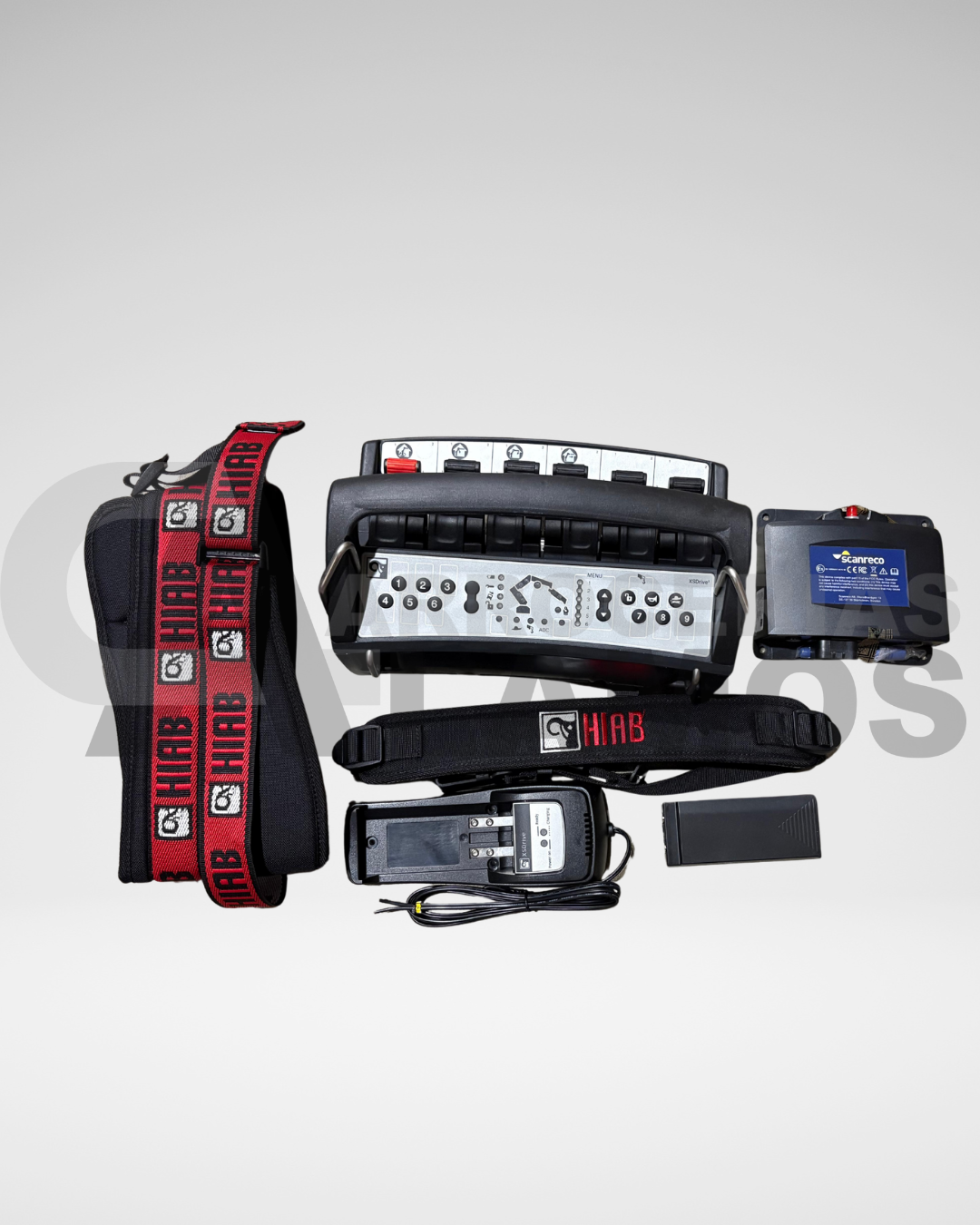 Mando XS Drive HIAB 6 manetas con receptor Scanreco